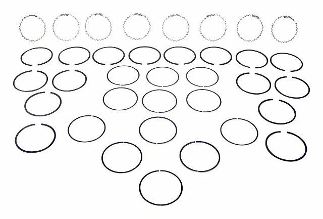 Vintage - Metal Unpainted Piston Ring Set - J3208066